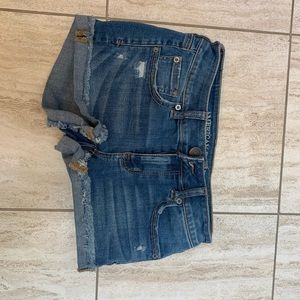 Super short jean shorts